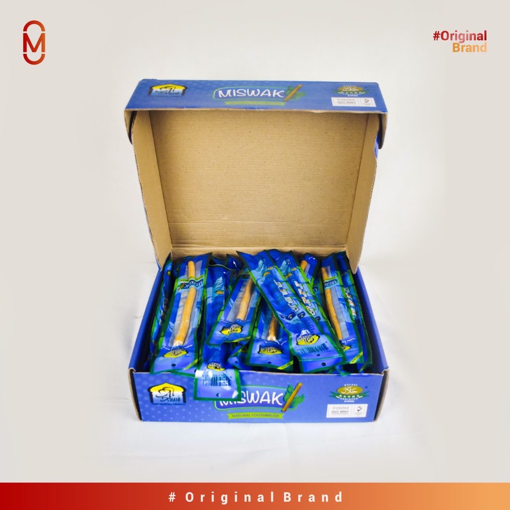 SIWAK BESAR ISI 60PCS MISWAK AL KHAIR KHOIR BOX ORIGINAL