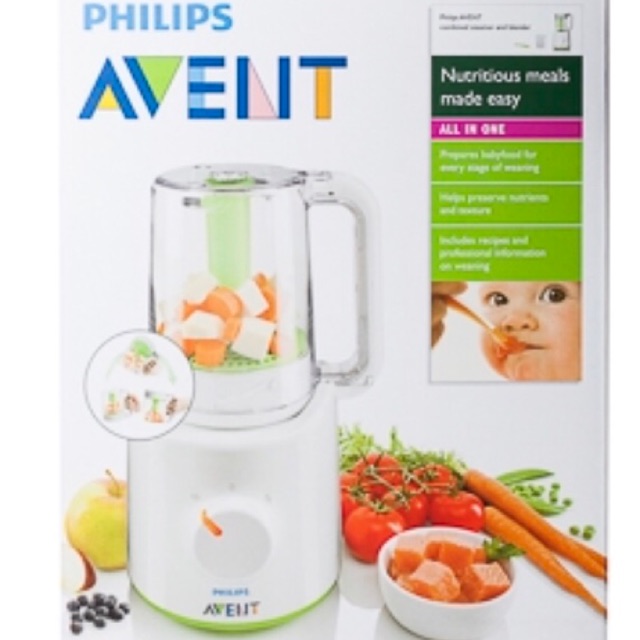 Philips Avent Steamer Blender Baby Food Processor