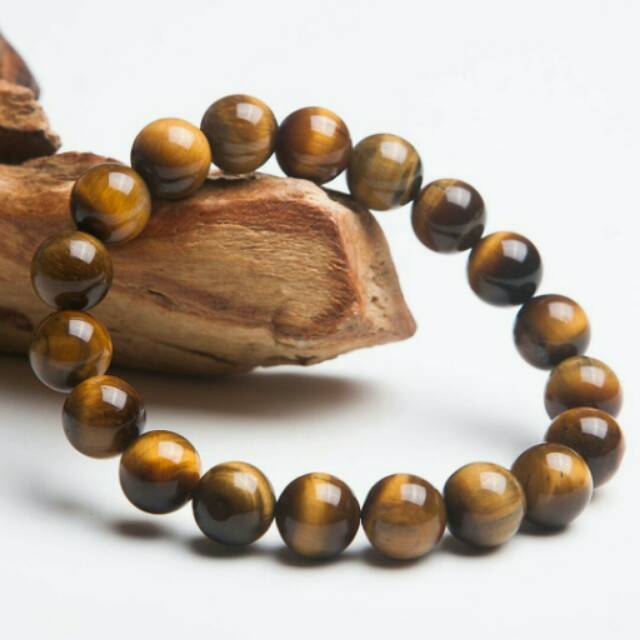 Gelang batu tiger eyes