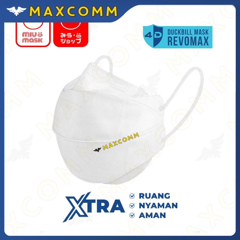 Masker MIU MASK Revomax 4D Duckbill 3 Ply Isi 5 Pcs