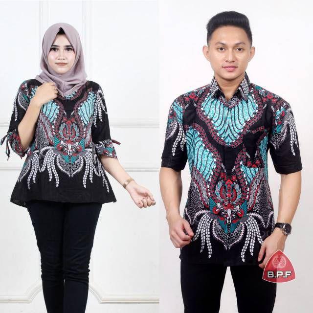 Maura Couple - Sania Ruffle Batik Couple Ori Ndoro Jowi Garansi Termurah Shopee -  Batik Modern Solo