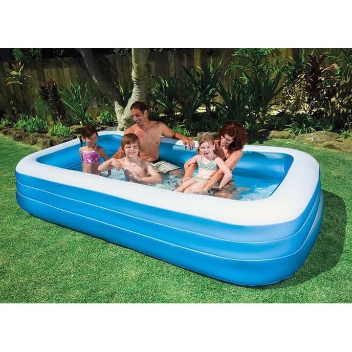 Kolam renang anak Bestway jumbo 305 cm 54009 - kolam kotak besar