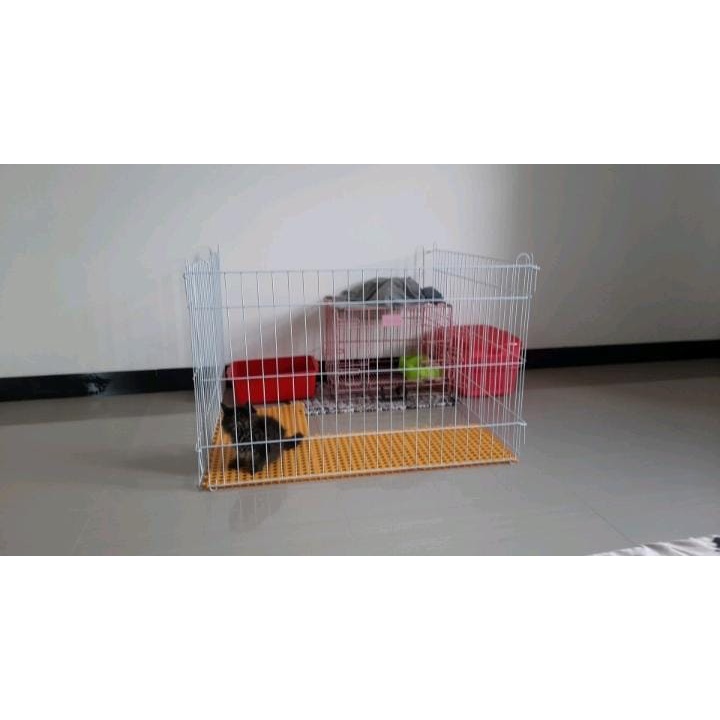 KANDANG PAGAR BESAR free bubble Besi Pagar Anjing Kucing Kelinci-4
