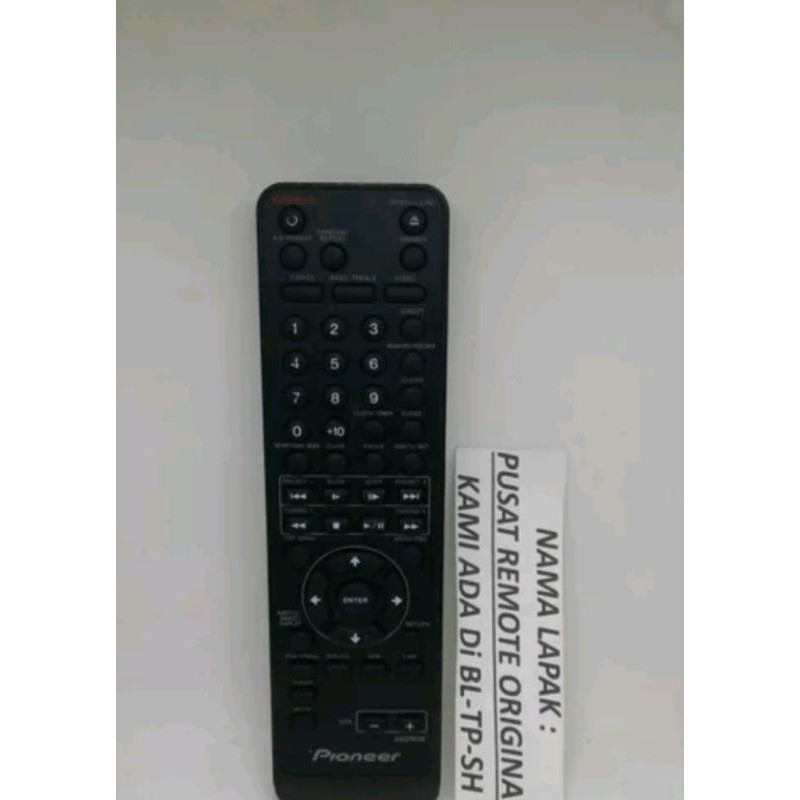 REMOTE REMOT DVD PIONEER AXD7636 ORIGINAL ASLI