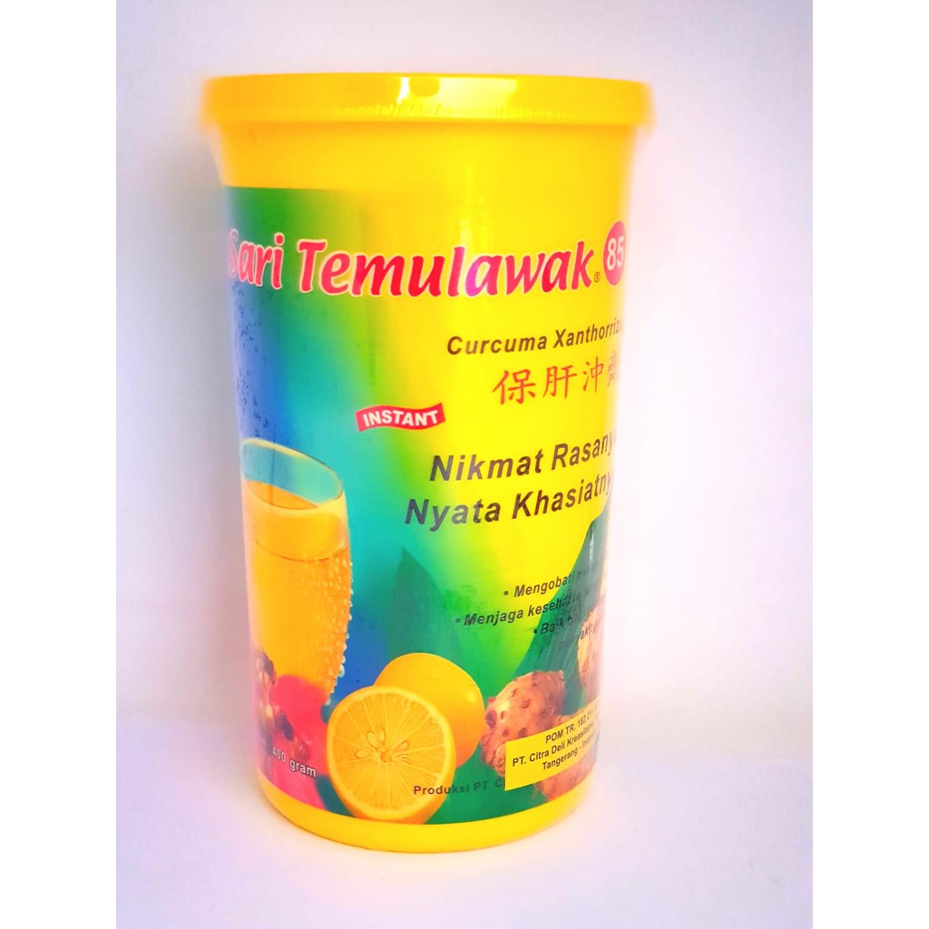 (Toples) sari temulawak plus madu lemon DAN natural