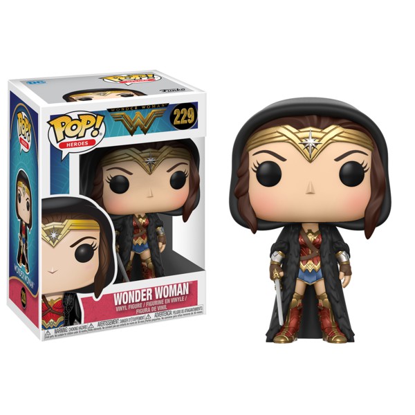 Funko Pop Heroes Wonder Woman (Movie) - Wonder Woman (Cloaked) #229