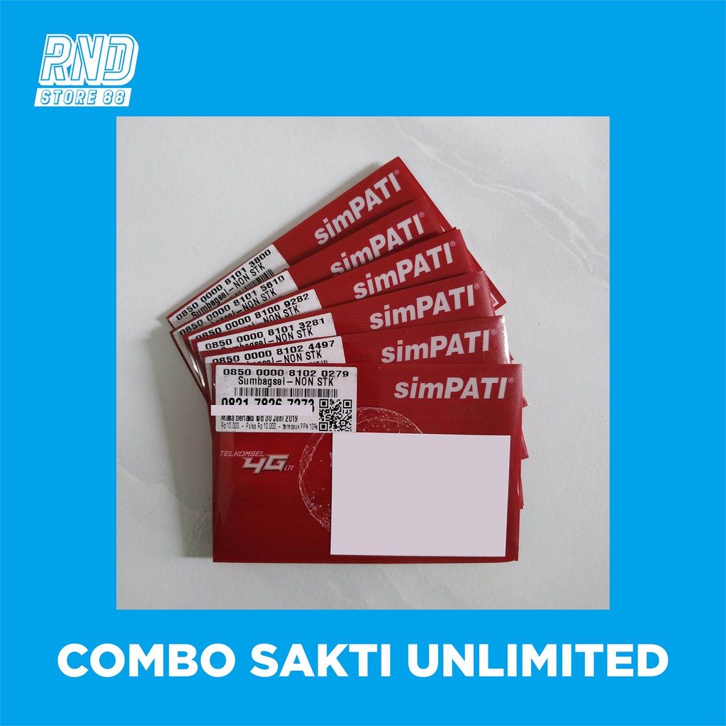 Kartu Sakti Combo Sakti Unlimited Telkomsel UNLIMITED APPS ...