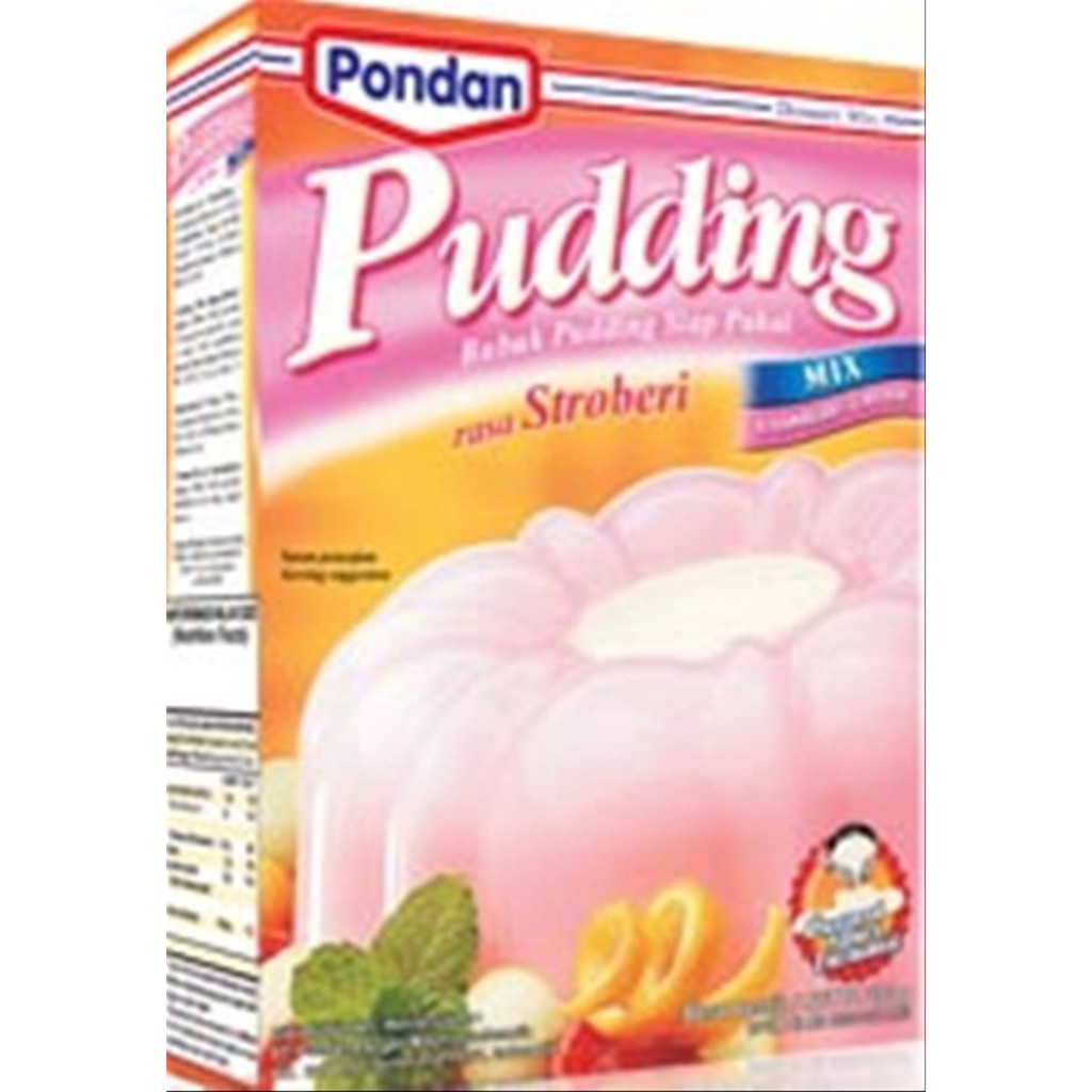 

PONDAN PUDING STRAWBERY 200GR