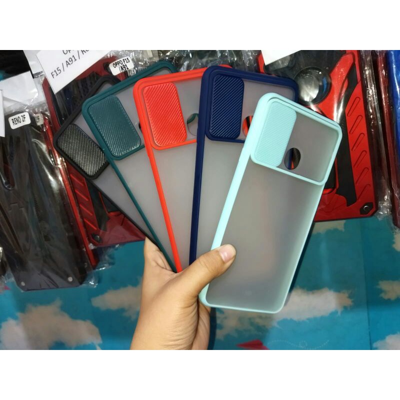 Samsung A20S CASE BUMPER CHOICE+PROTEKTOR PENUTUP KAMERA