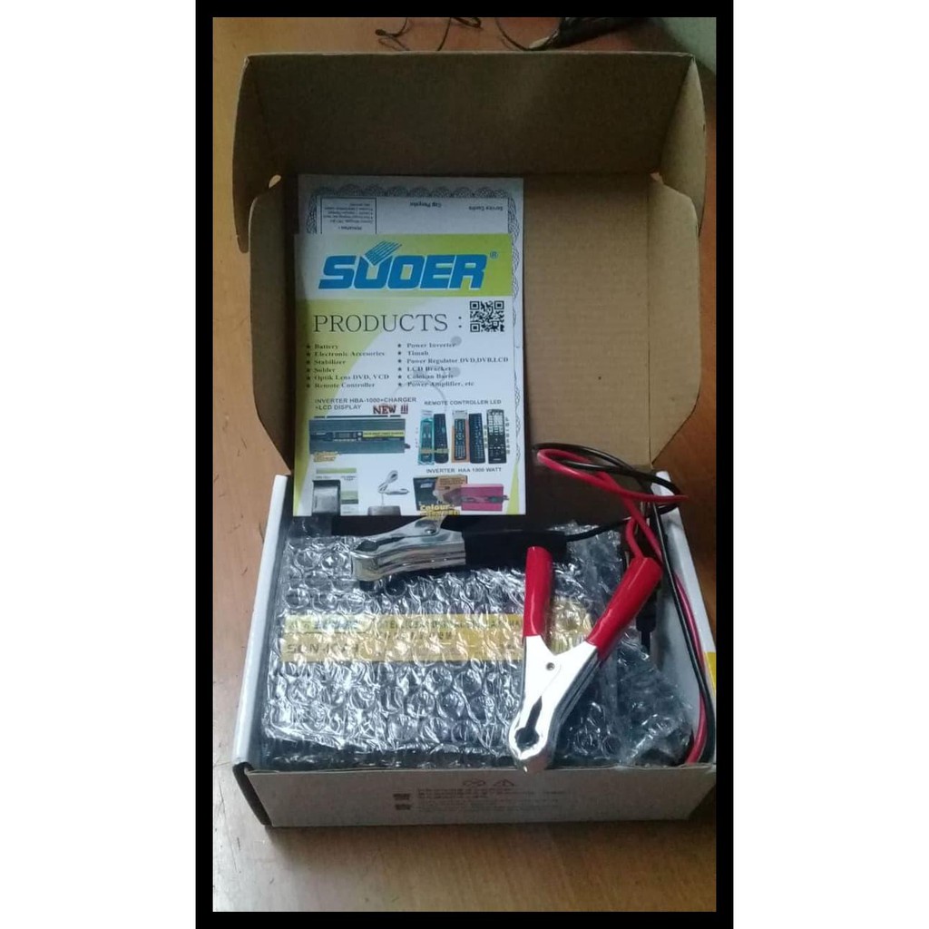 Cas Aki 10 A / Charger Aki 10 Amper / Accu Suoer Son-10A, 6V & 12V