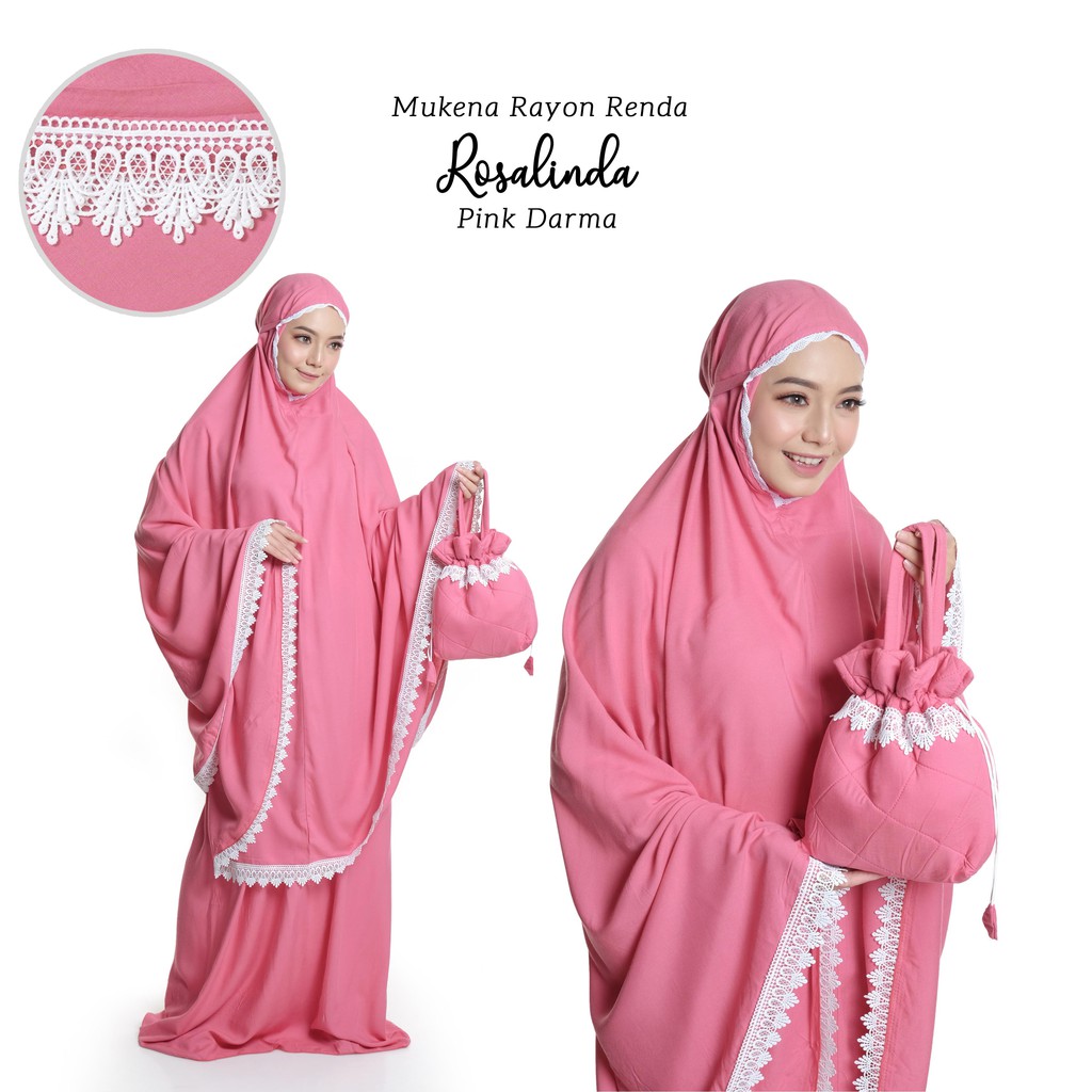 MUKENA BALI TASIK - MUKENA DEWASA ROSALINDA