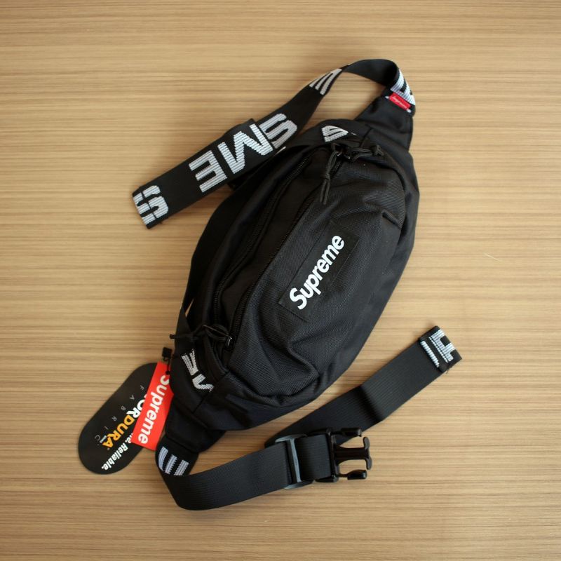 [SALE] Tas waistbag SUPREME SS18 PREMIUM IMPORT selempang slingbag crossbody pinggang