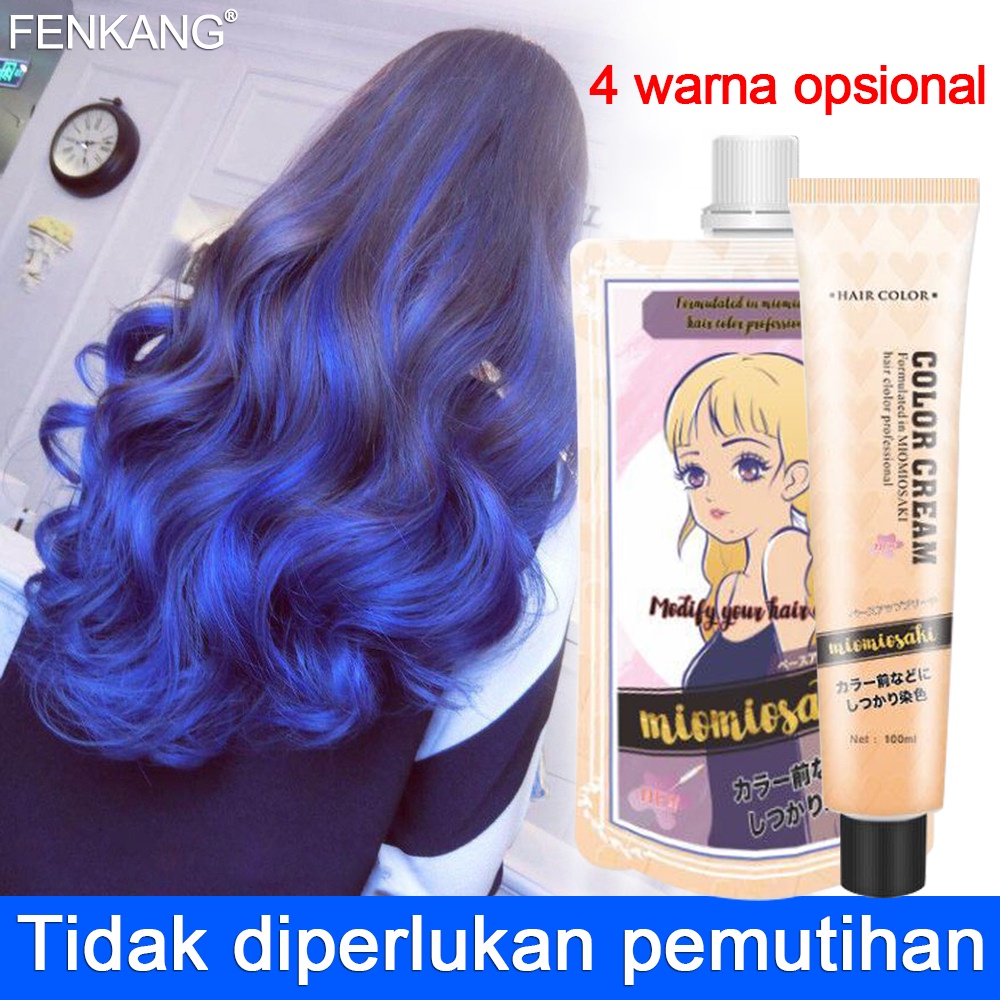 Jual 100 Imported Fenkang Pewarna Rambut Hair Color Pewarna Rambut 4