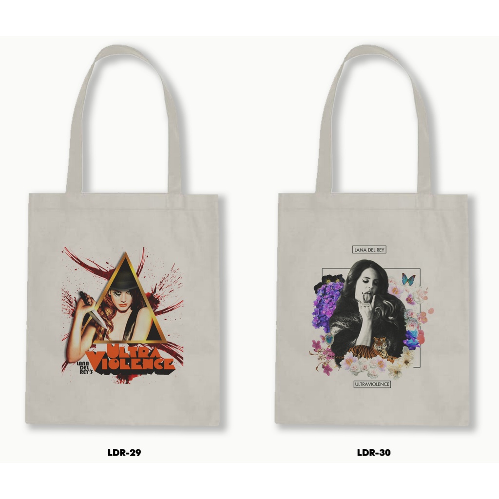 TOTE BAG BLACU - LANA DEL REY 2