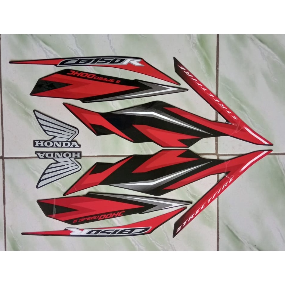 stiker striping honda cb150r 2019