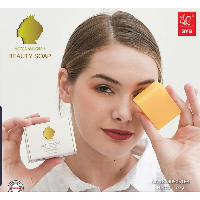 BEAUTY SOAP MECCA ANUGRAH SABUN PEMUTIH BIBIT COLLAGEN