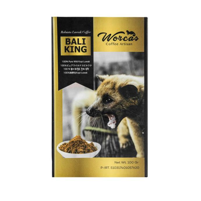 

Limited Worcas Kopi Luwak Liar Bali King 100Gr Bubuk - Classic Box Diskon