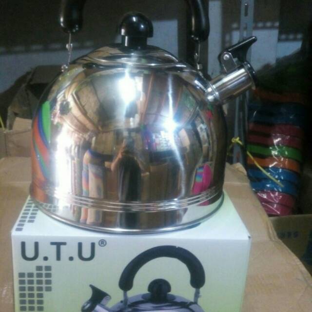 Cuci Gudang Teko Bunyi Stainless Steel U.t.u. 5 Liter Dol0Zkuq6ma9