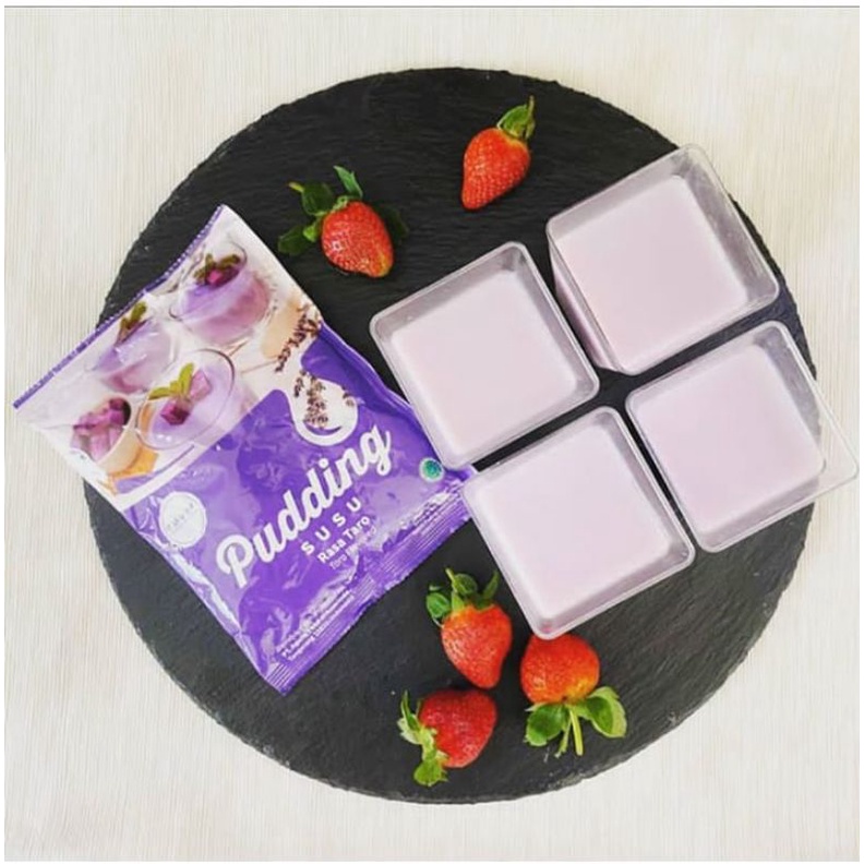 

Pudding Susu Omura (dessert) Rasa Taro 3 Pcs x 130gr