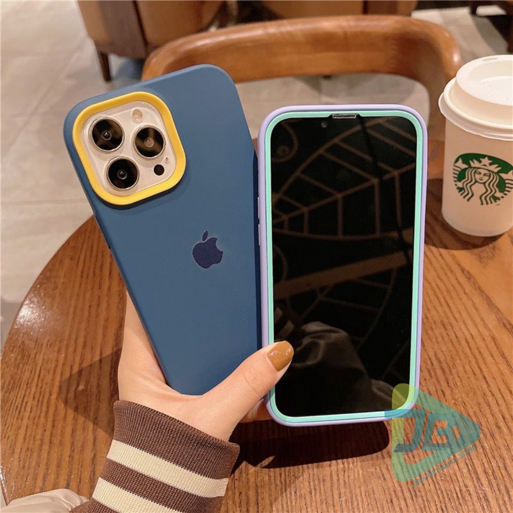 SOFTCASE RING SHOCKPROOF LIQUID 1PHONE 6 6+ 7 7+ 8 8+ XR X XS MAX JB5566