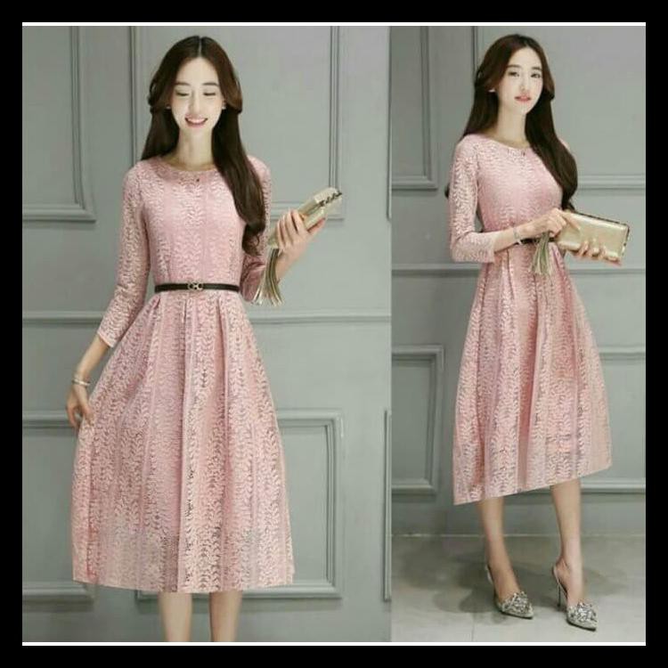 ( BAYAR DI TEMPAT BISA ) ALAMANDA CAPE TILE DRESS ORI BY SHAKIRA DRESS BRUKAT DRESSWANITA DRESSMAXI