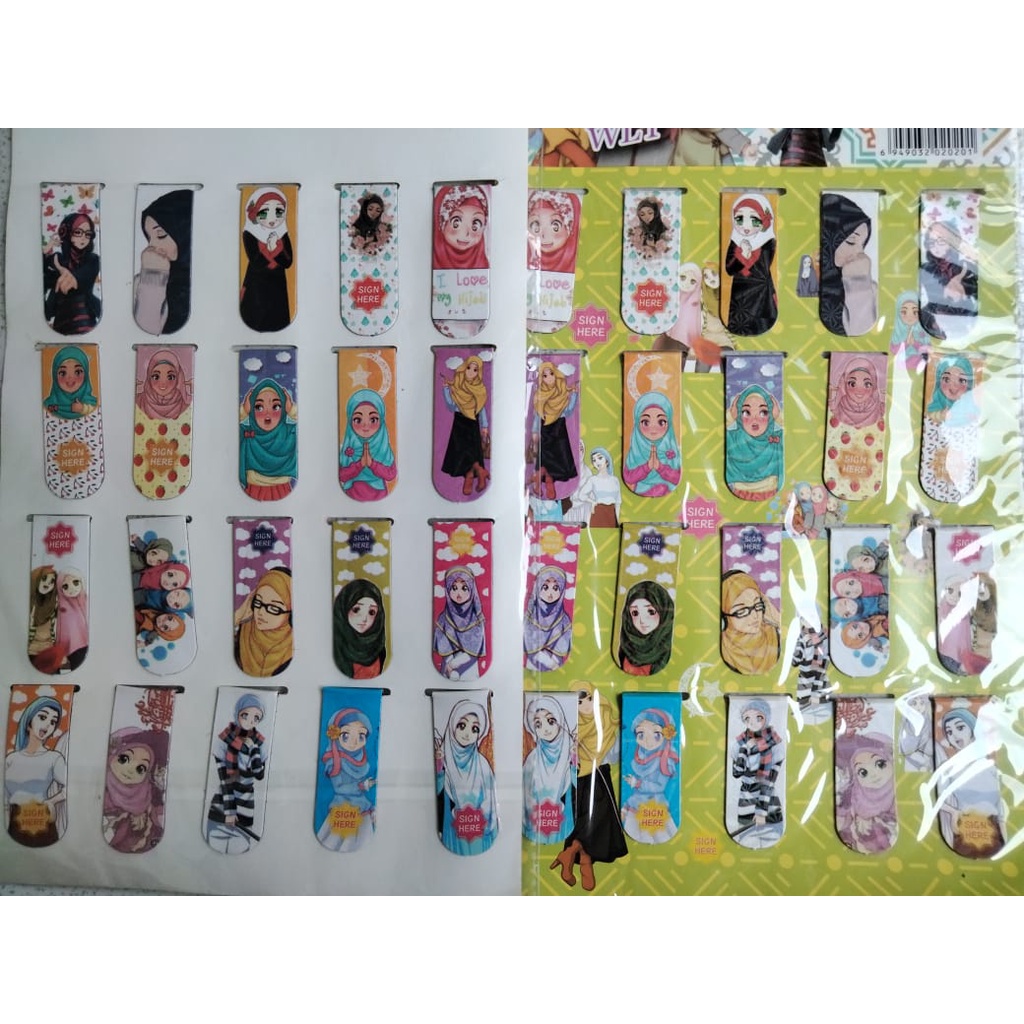

Pembatas Buku / Pembatas Buku Magnet / Sticky Note