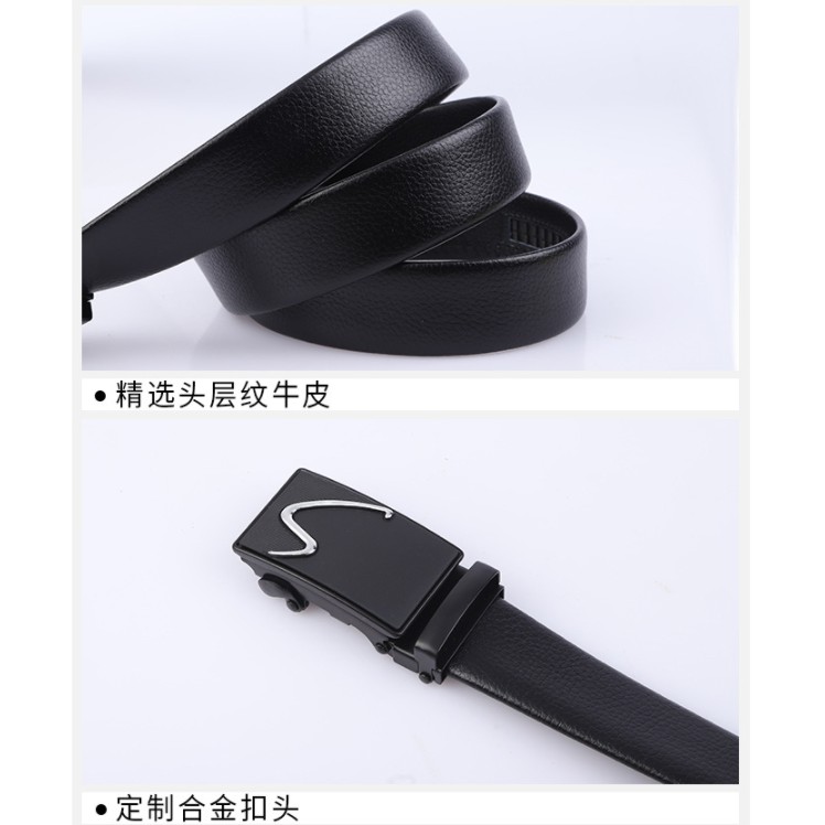 Ikat Pinggang Pria Model G001 Import Korea Fashion Belt Gesper Sabuk Pria