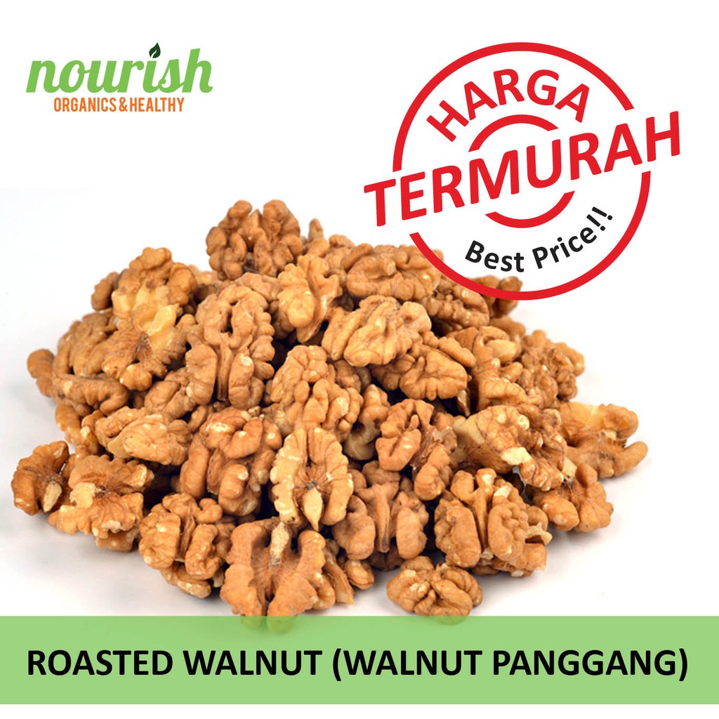 Roasted Walnut 250 gr (Walnut Panggang)