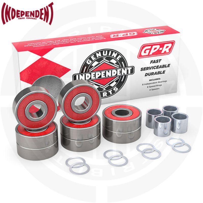 INDEPENDENT Genuine Parts GP-R BOX/8 = 1set Skateboard Bearings