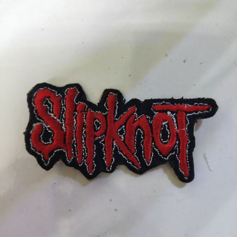 emblem patch bordir slipknot