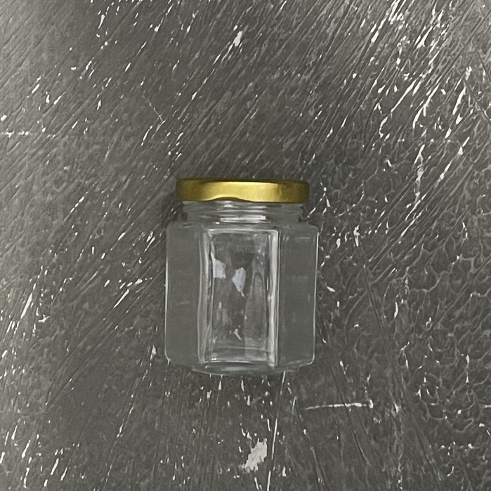 Botol Selai Hexagonal 80ml | Toples Segi 8 CS-G5 80ml