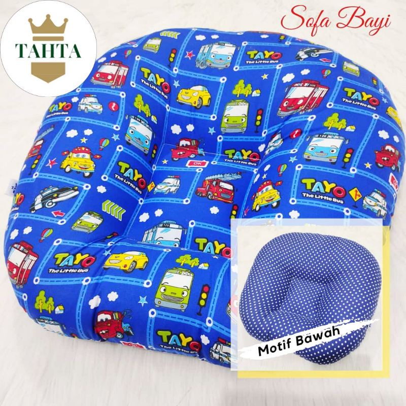 Sofa Bayi/Sofa Bayi Empuk/Sofa Bayi Multifungsi/Sofa Bayi Murah/ Sofa Bayi Jumbo-TAYO NAVY