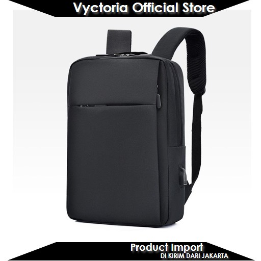 (COD) Vyctoria VOS12588 Tas Ransel Pria Backpack Cowok Multifungsi Import Jakarta JT12588 GT1806 12588 1806