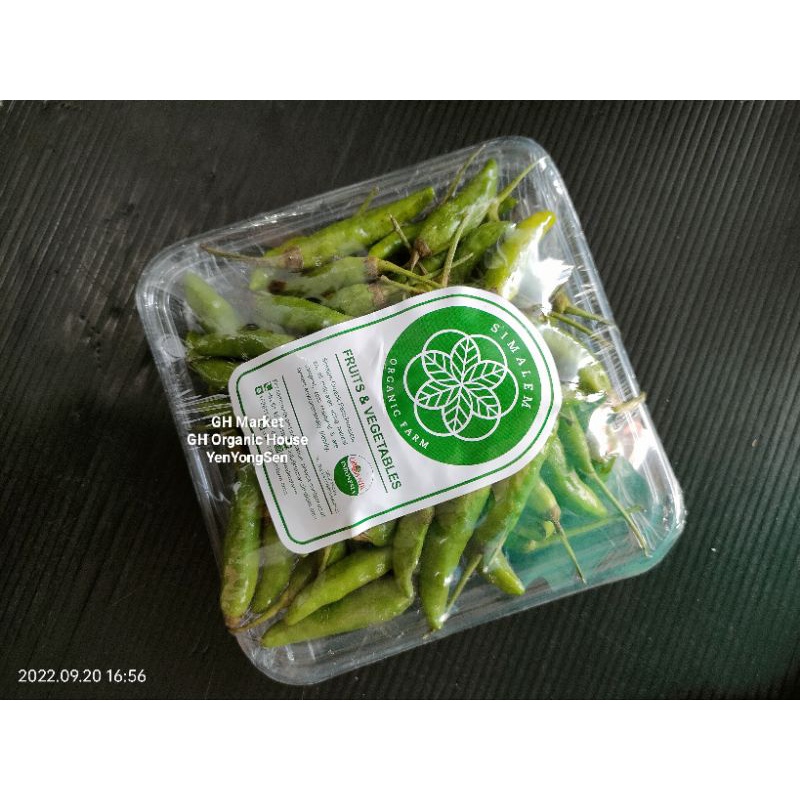 

Cabe Rawit Organik Simalem 150gr Fresh Panen Sayur Segar Non Pestisida