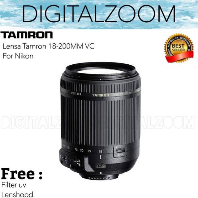 LENSA TAMRON 18-200MM VC FOR NIKON