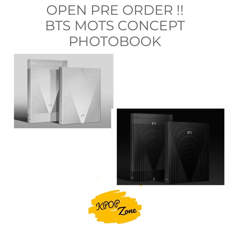 BTS - MOTS CONCEPT PHOTOBOOK FULLSET