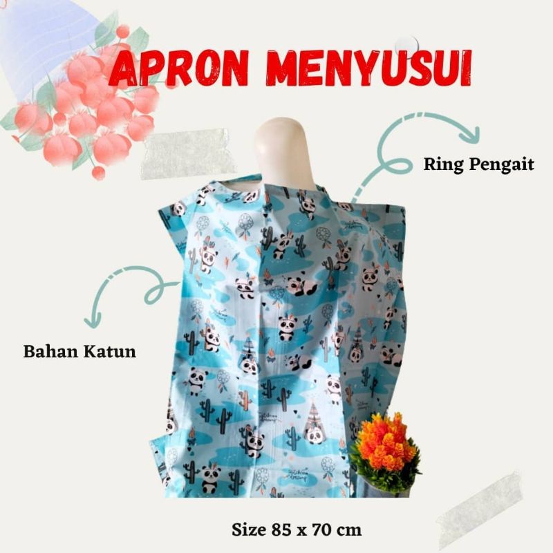 APRON MENYUSUI || NURSING COVER