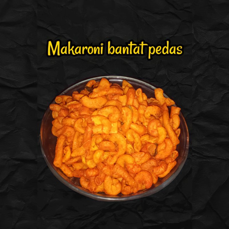 

Makaroni Bantat Pedas | Makaroni Spiral Pedas | 250 gr | Snack Kiloan | Camilan | Makanan Ringan