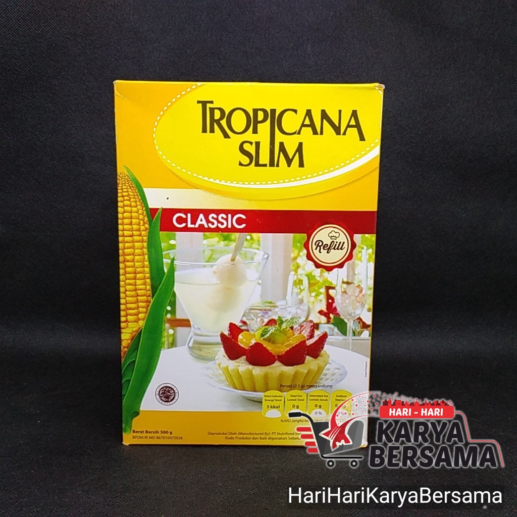 

TROPICANA SLIM CLASSIC REFILL 500GR