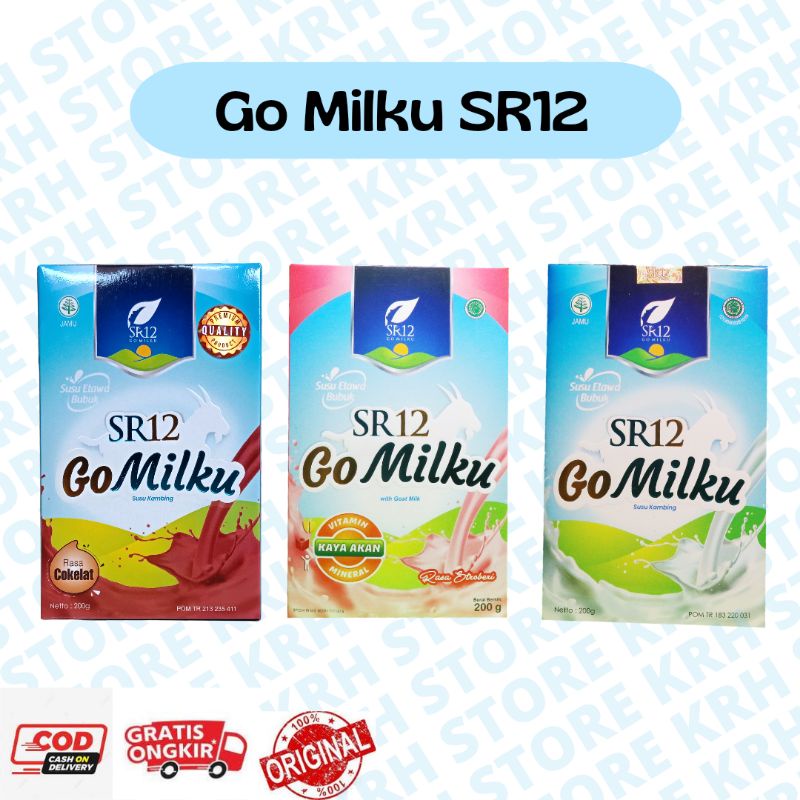 

Go Milku SR12 Susu Kambing Etawa 200 gr
