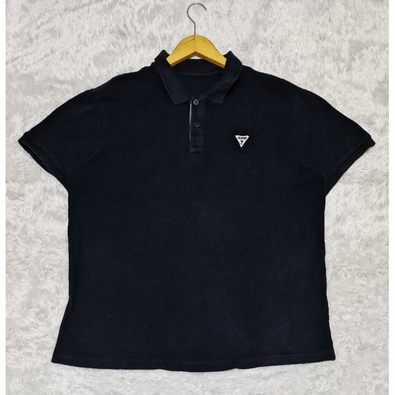 preloved polo Shirt Guess second (black)