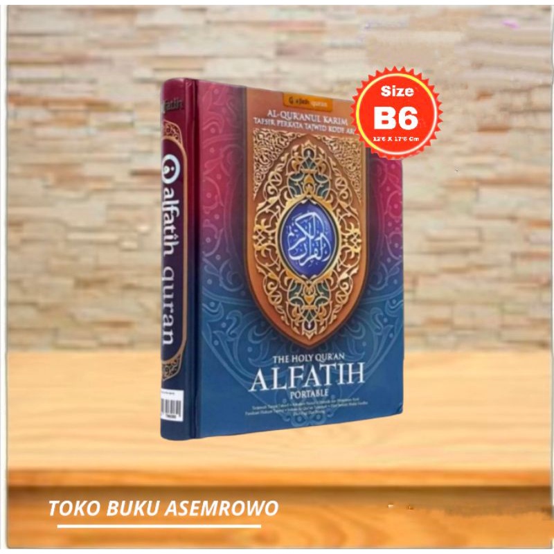 Jual ALQURAN AL FATIH Tafsir Perkata Tajwid Kode Arab Ukuran B6 ...