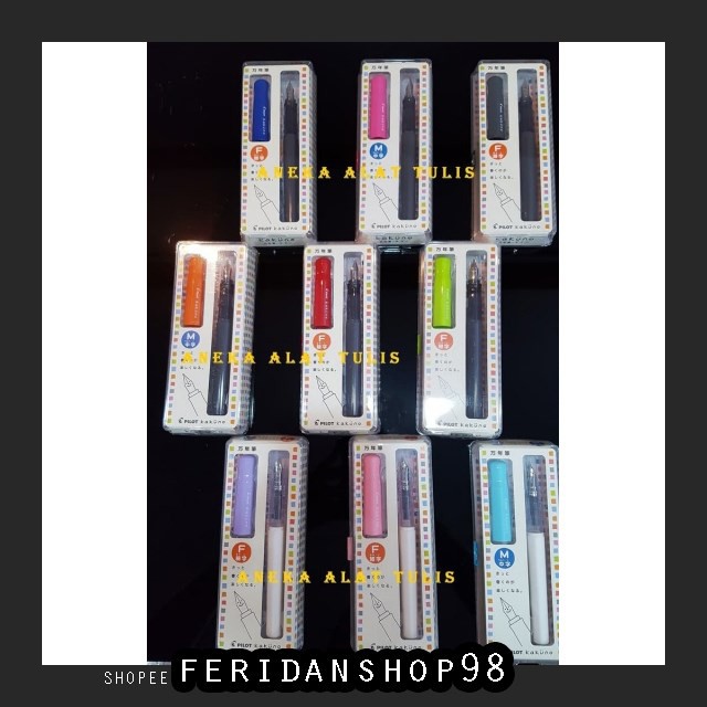 

BT102 PILOT KAKUNO FOUNTAIN BEST PEN PEN TINTA FKA-1SR BY FERIDANSHOP98