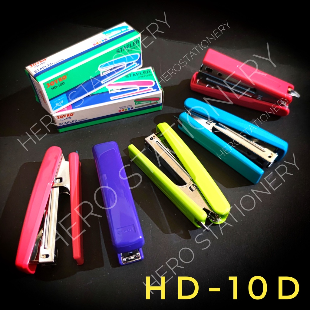 

Joyko stapler staples metal warna HD-10D