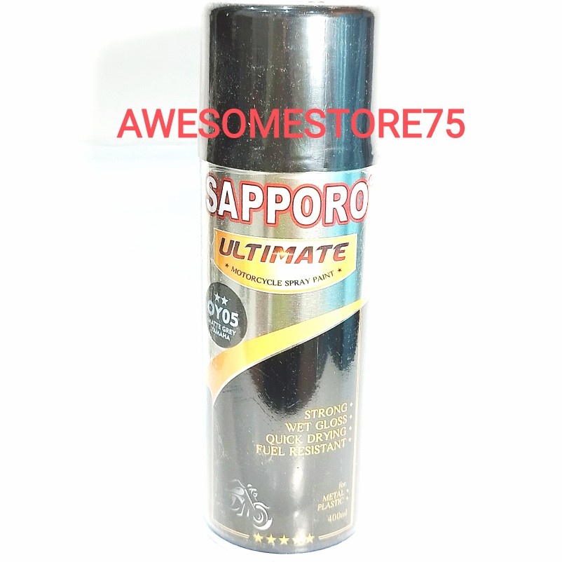 SAPPORO ULTIMATE ** OY05 MATTE GREY YAMAHA ORIGINAL SERIES Abu Abu Doff Cat Semprot Pilox Pylox