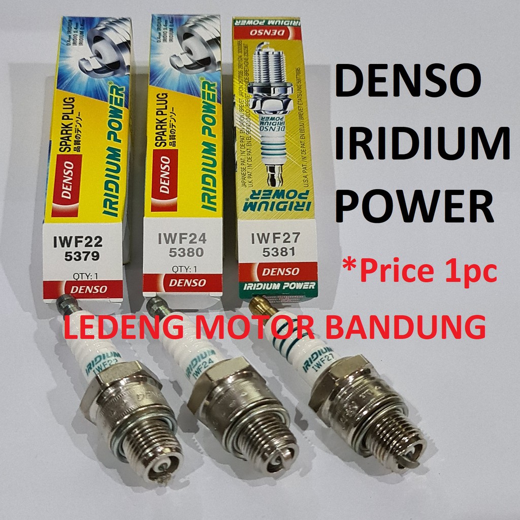 IWF Busi Dingin Denso Iridium Busi Motor 2Tax Vespa RX K King Z RG-R