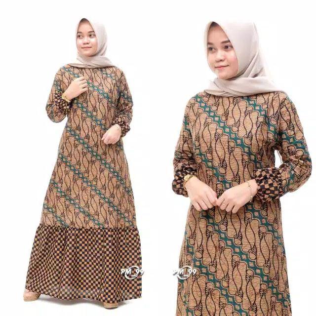 Gamis Batik Seragam Batik Pekalongan Terlaris