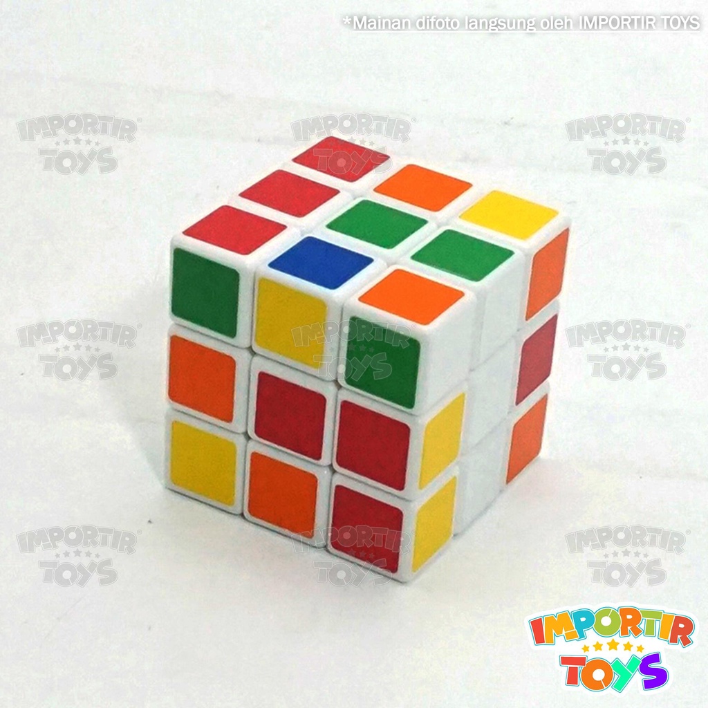 Mainan Edukasi Anak Puzzle Rubik 3x3 High Quality