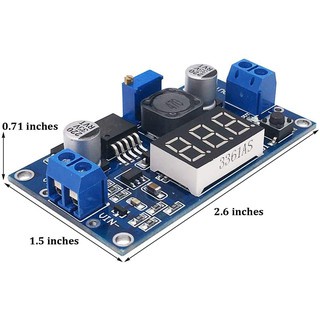 LM2596S Buck Converter DC to DC Step Down Power Module Voltage Regulator Stabilizer Tegangan DC