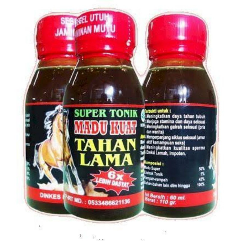 Jual Madu Tonik 6X Original 100% - Madu Kuat - Madu Tonik - Madu Tahan Lama - Kuat 6X Indonesia|Shopee Indonesia